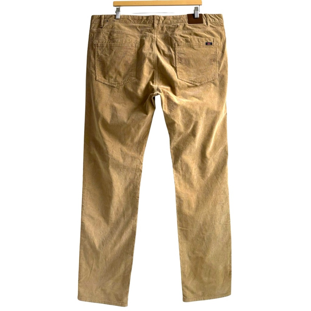 Faherty Stretch Terry Corduroy 5-Pocket Pant In Barley Tan Size 40 - Picture 15 of 17
